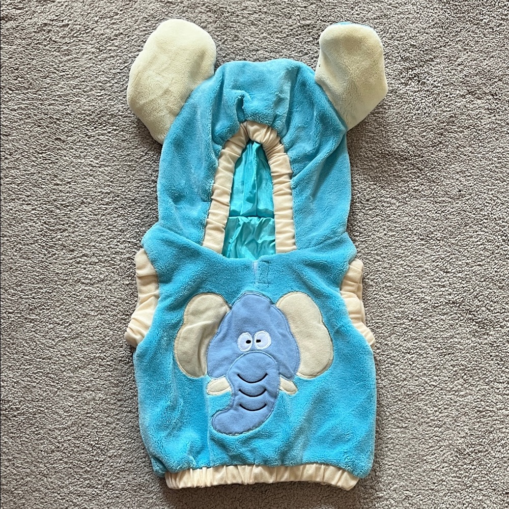 Blue Elephant Kids Costume Vest